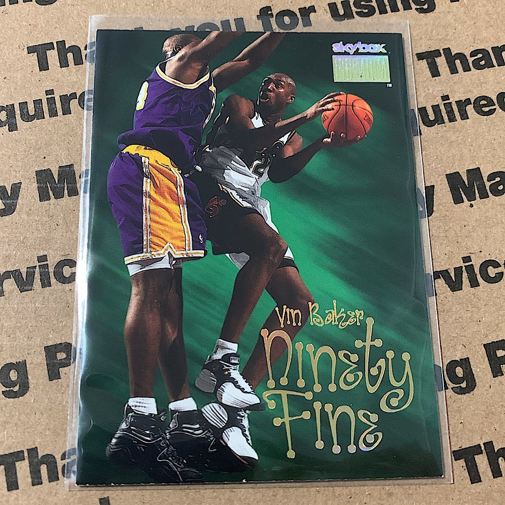 Vin Baker ‘99 SkyBox Card